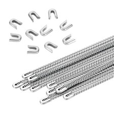 10 Pcs 13.7 Inch 304 Stainless Steel Corset Boning Spiral Metal Boning Kit 5mm 