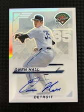 2025 Panini Prospect Edition #90 Owen Hall Rookie Prizm Auto