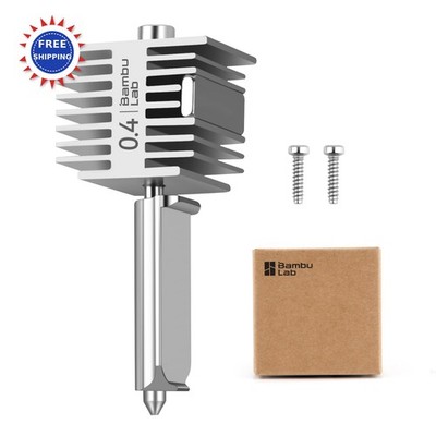 Bamboo Lab A1 Mini A1 Stainless Steel Hotend Kit 4mm Harden Steel