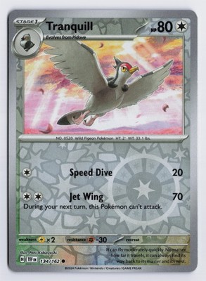 Tranquill - TEF #134/162 SV05: Temporal Forces Reverse Holofoil NM