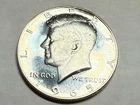 1965 SMS BU (Special Mint Set) 40% silver Kennedy half. Semi-prooflike. #o10
