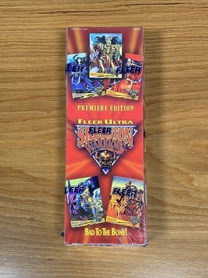 Skeleton Warriors Premiere Edition Fleer Ultra 100 Packs Box 1995 - Sealed NEW