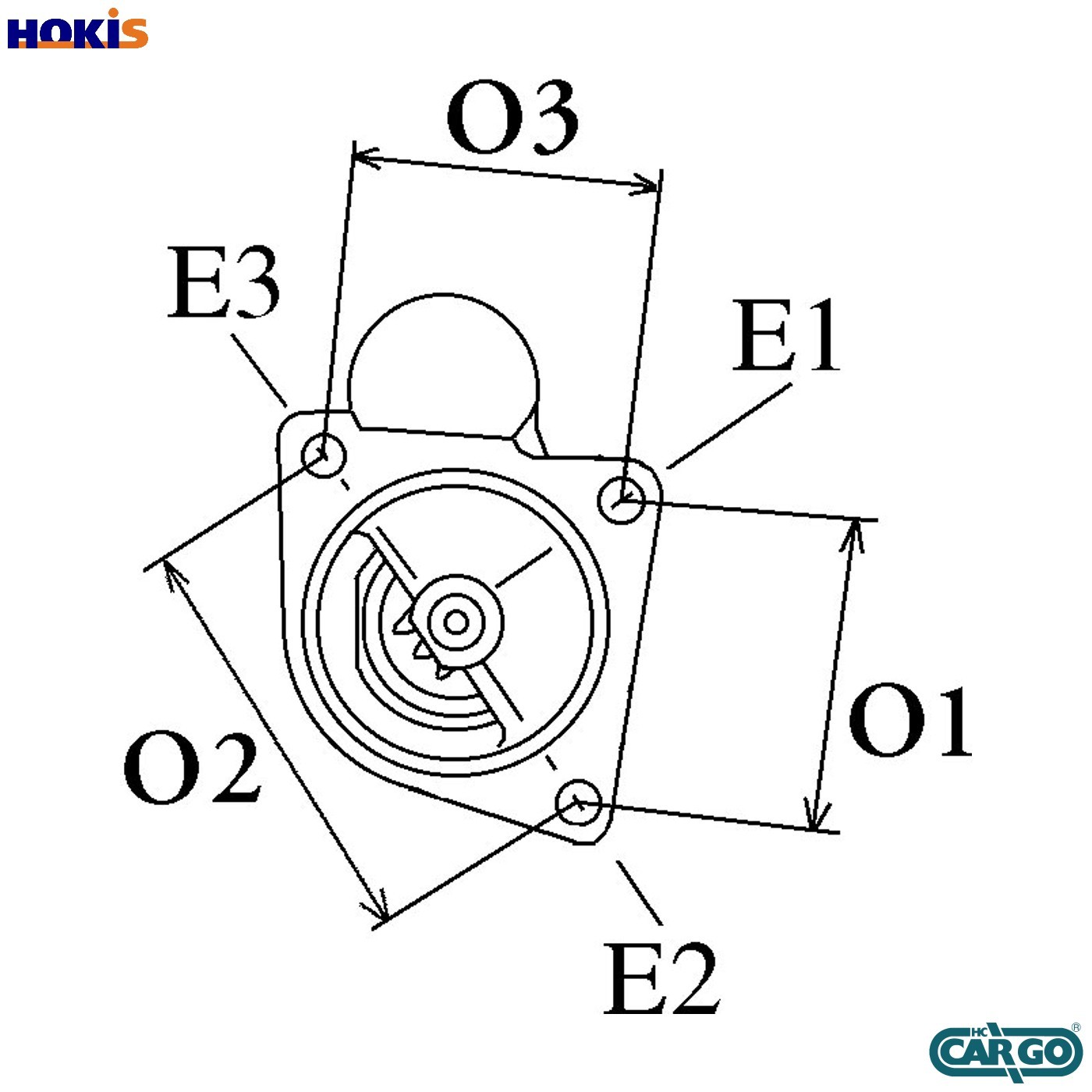 STARTER F 032 110 352 FOR LADA NIVA/Closed/Off-Road/Vehicle TOSCANA 1200-1500