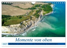 Calendar 2027  US Version  Moments from above Wall Calendar 2027 12"  8" lan