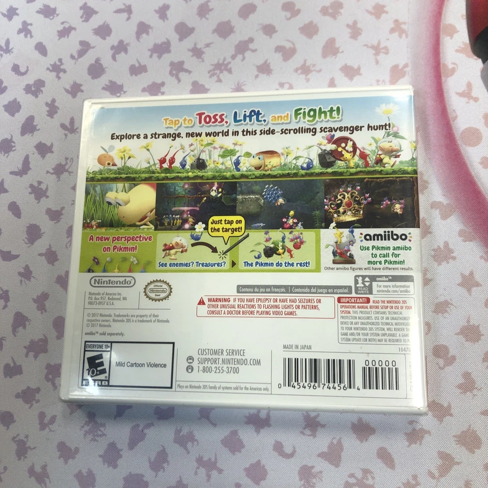Hey! Pikmin (Nintendo 3DS) Brand New - Factory Sealed - Image 2 of 2