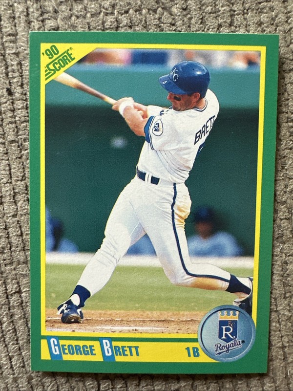 Kansas City Royals 100 Baseball Card Lot Bo Jackson George Brett Rookie Parallel