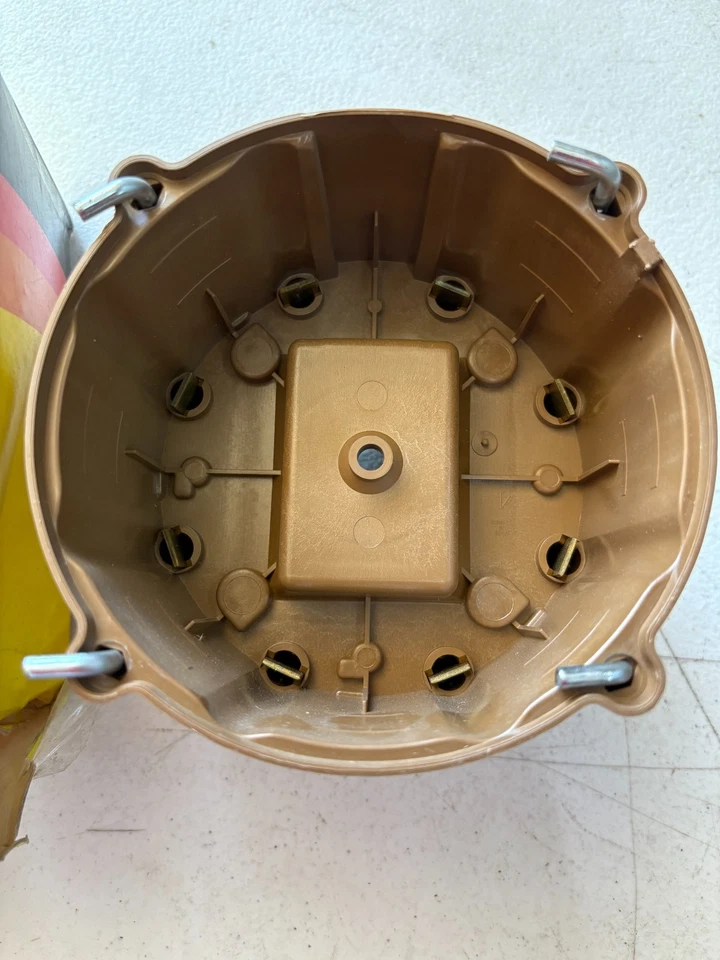 TAPA DISTRIBUIDORA ACCEL 120128 BRONCEADA PARA 1974-01984 HEI CHEVY BUICK OLD PONTIAC V8 Foto 4 de 4