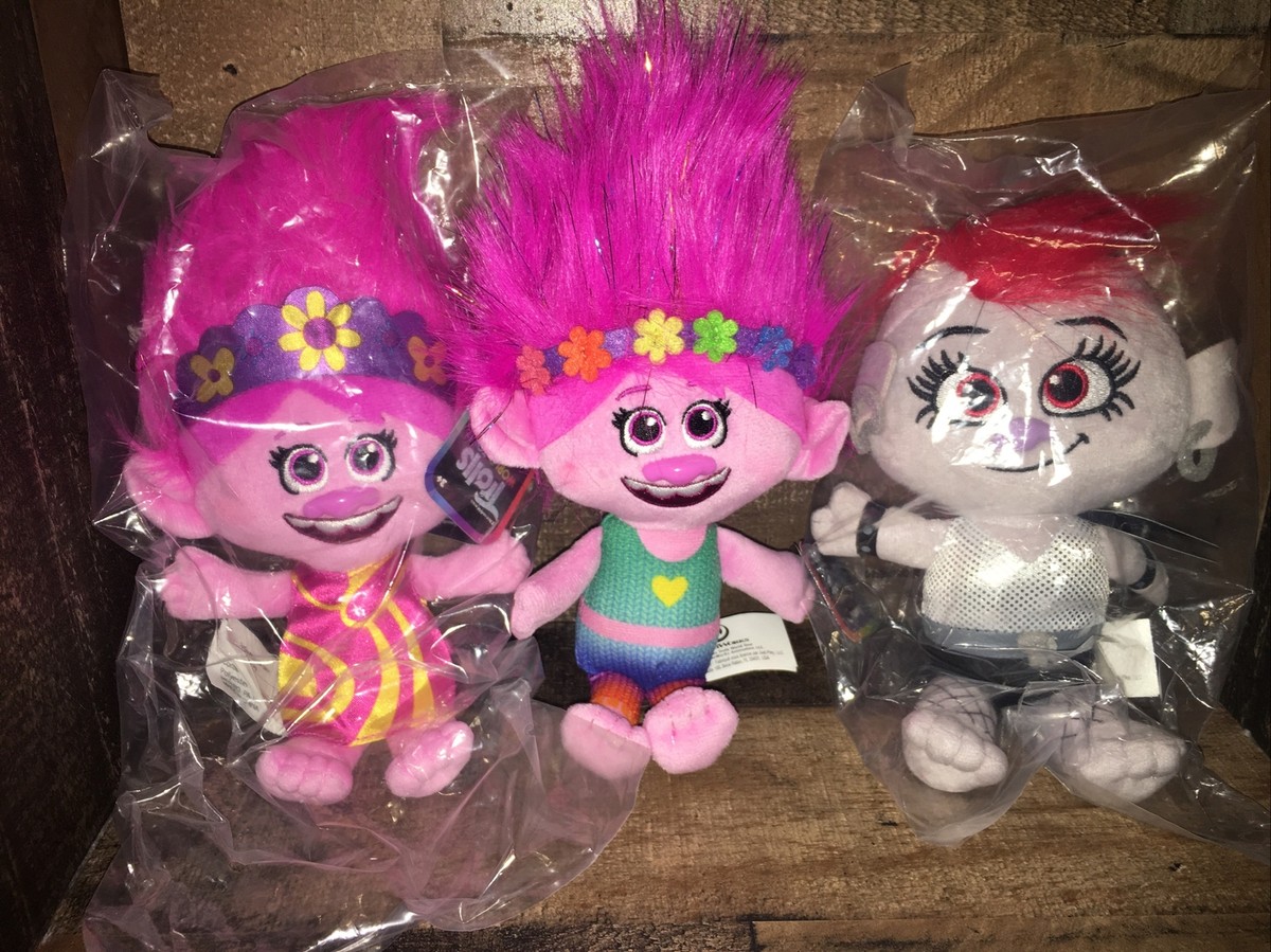 Trolls World Tour Poppy Peluche Trolls Blankets For Bed Dreamworks