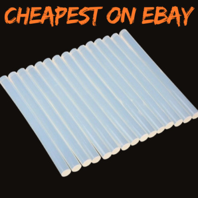 HEISSSCHMELZKLARE KLEBESTIFTE FÜR ELEKTRISCHE PISTOLE BASTELN KLEBEWERKZEUG 11 MM, 7 MM X 100 MM