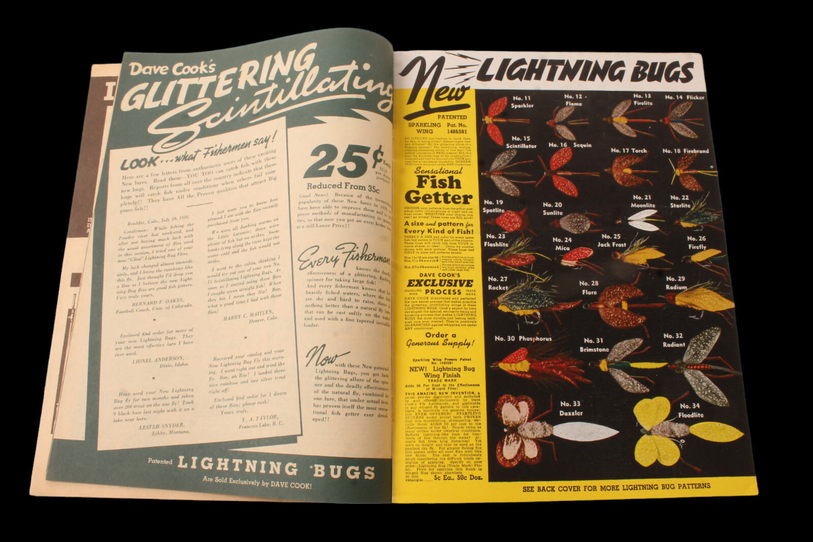 Vintage 1940 Dave Cook Sporting Goods Denver Fishing Manual & Tackle Catalog eBay