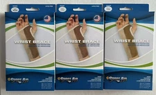 Sport Aid Wrist Brace Palm Stay Beige Right Left Medium Large Latex Free PICK