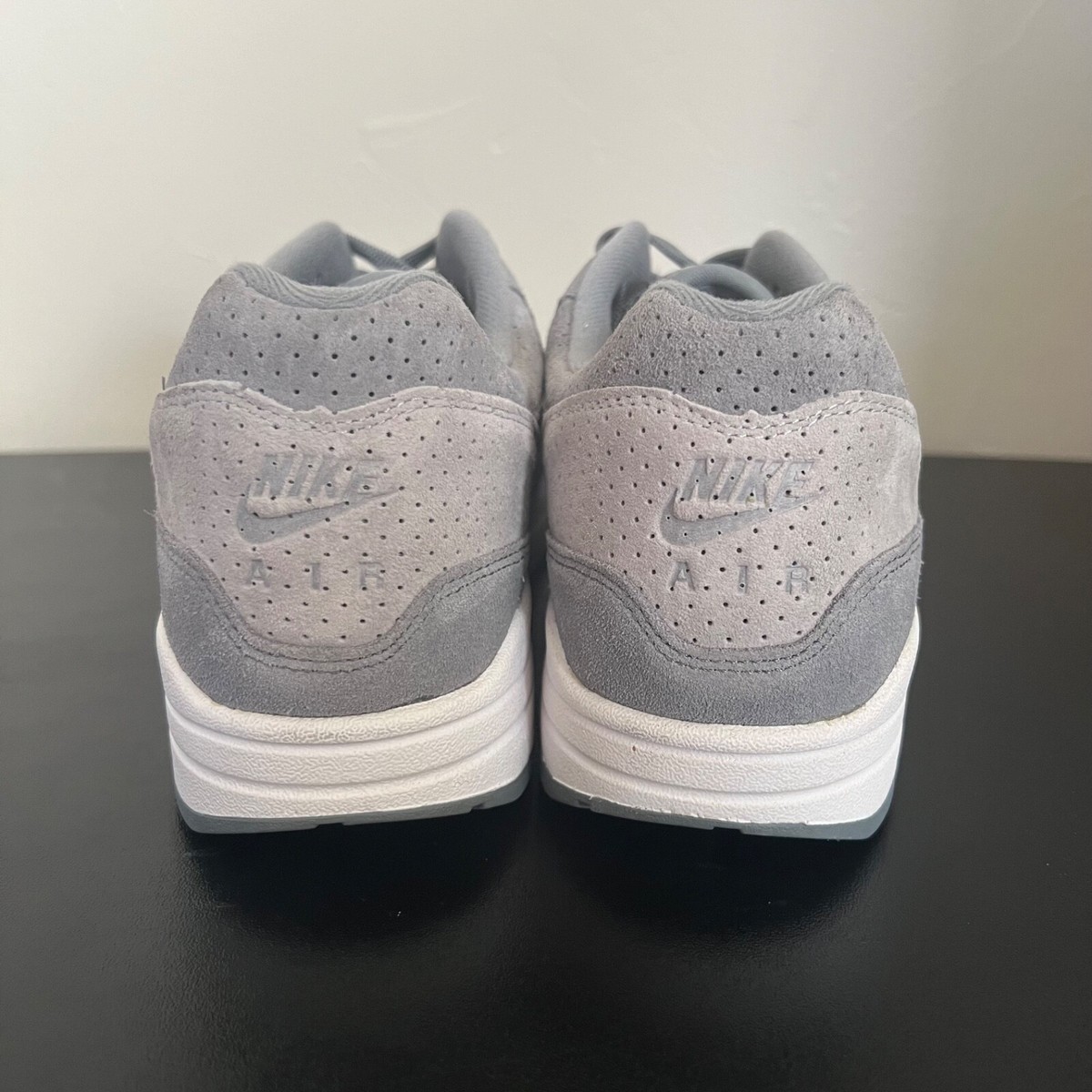 Size 10.5 - Nike Air Max 1 Perforated Grey for sale online