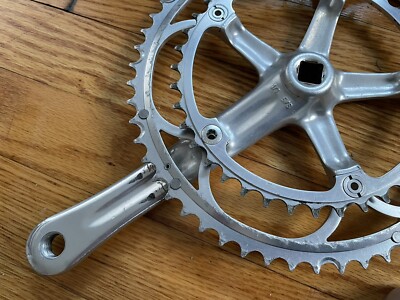 Pédalier Campagnolo Record - Aluminium - 175mm - 53/39 Dents - 9/10 Vitesses - Occasion