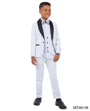 Stacy Adams SBT282/10 Boys Tuxedo White