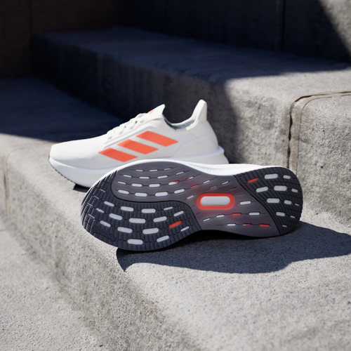 Men's Adidas UltraBoost 5X Running Shoes White / Orange Sz 9.5 JH9038 - Picture 3 of 9