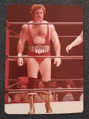      s Original Mike Graham 3.5x5 Photo NWA WWF AWA Wrestling vintage