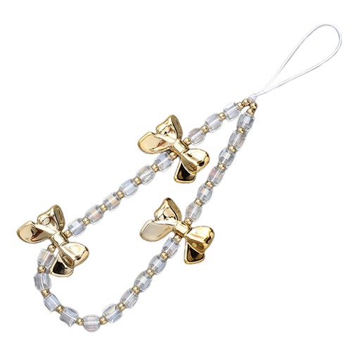 2pcs Cell Phone Chain Phone Bracelet Keychain Pearl Beaded Phone Lanyard Strap - 第 24/24 張圖片