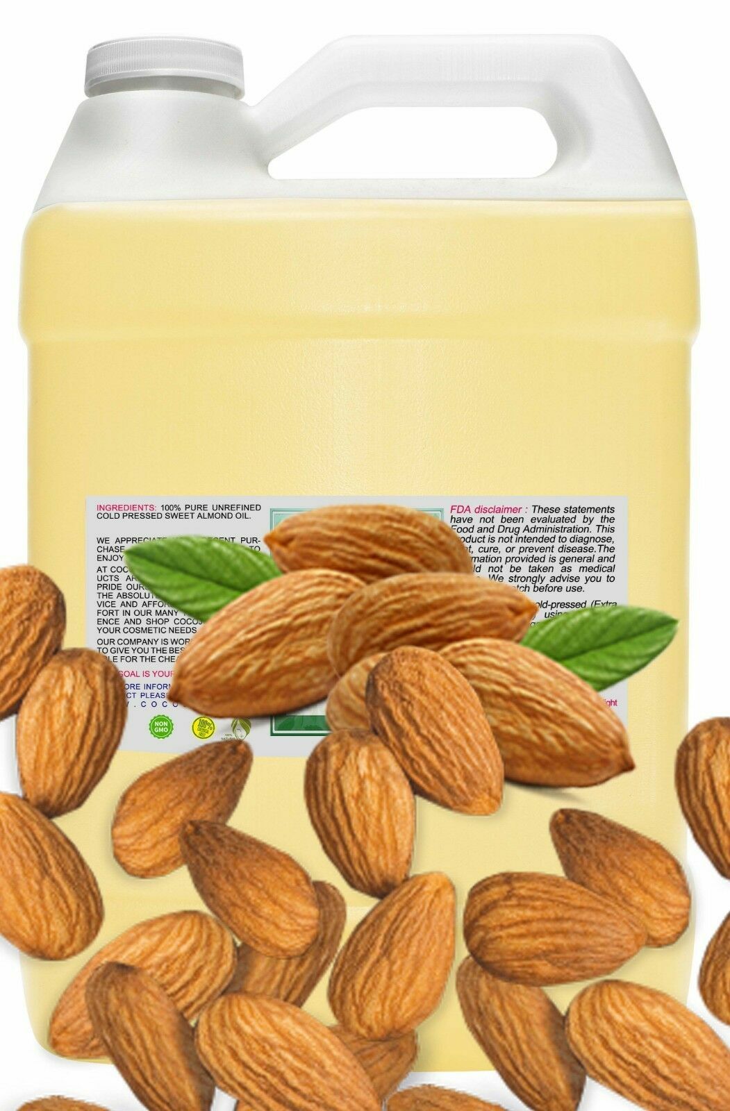 Almond Oil Cold Pressed Unrefined Raw Bitter Almond Grade A Bitter