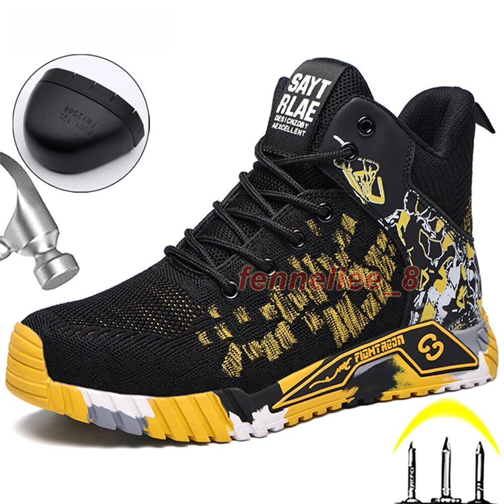 SALOMON Scarpe antinfortunistiche da lavoro uomo outdoor escursionismo sneakers alte punta acciaio scarponi trekking