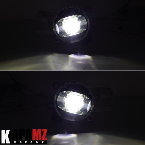 LED Bumper Fog Light Drivning Lamp For Jeep Wrangler JL JT JK Rubicon 2007-2024 - Picture 2 of 24
