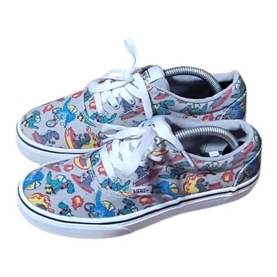 Vans Doheny Dragon Explore Skateboard Shoes Sneakers Youth Size  4 Colorful SB11