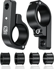 2 PCS Light Bar Mounts, Aluminium Alloy LED Light Mounting Brackets, Sturdy Roll