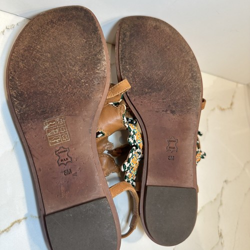 Tory Burch Palisade Gladiator flat sandal (Size 8M) Great Condition - Picture 9 of 10