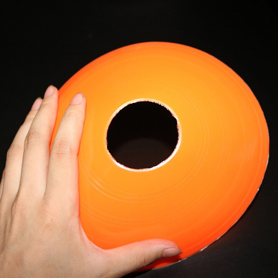 10PCS Disc Cone Sets Sport Training Gear mit Träger für Fußball, eBay