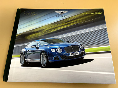 Bentley - The New Continental GT Speed Hardcover Brochure, 2012 | eBay