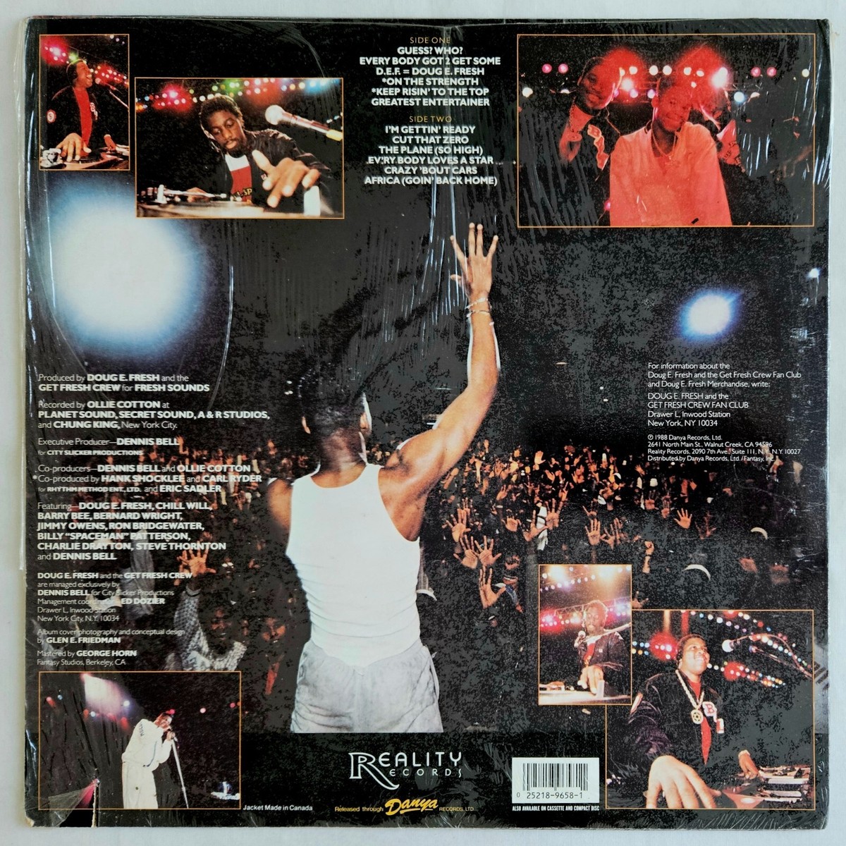洋楽 G-RAP EXECUTIVE PRODUCER 1988 - DOUG E. FRESH & THE GET FRESH CREW - WORLD'S GREATEST