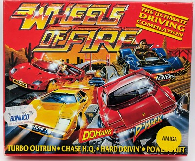 Wheels of Fire - Turbo Outrun, Hard Drivin, Chase HQ, Powershift  (AMIGA), CiB