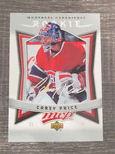 Carey Price Rookie Cards Checklist and Guide 33