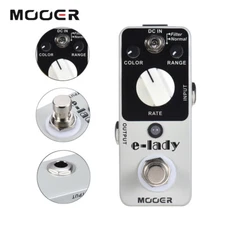MOOER E-Lady Flanger Guitar Effect Pedal Analog Flanger Guitar Pedal True Bypass