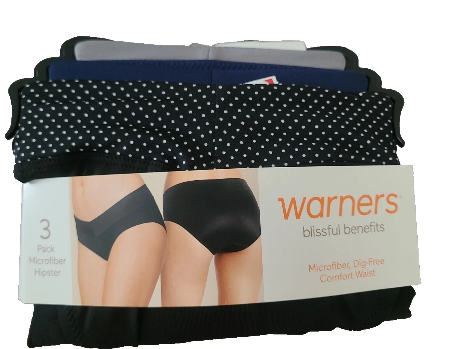 Bragas sólido Warner's sin costuras para mujer