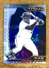 2022 Panini Chronicles Titan Baseball Building Blocks Juan Soto #21 San Diego