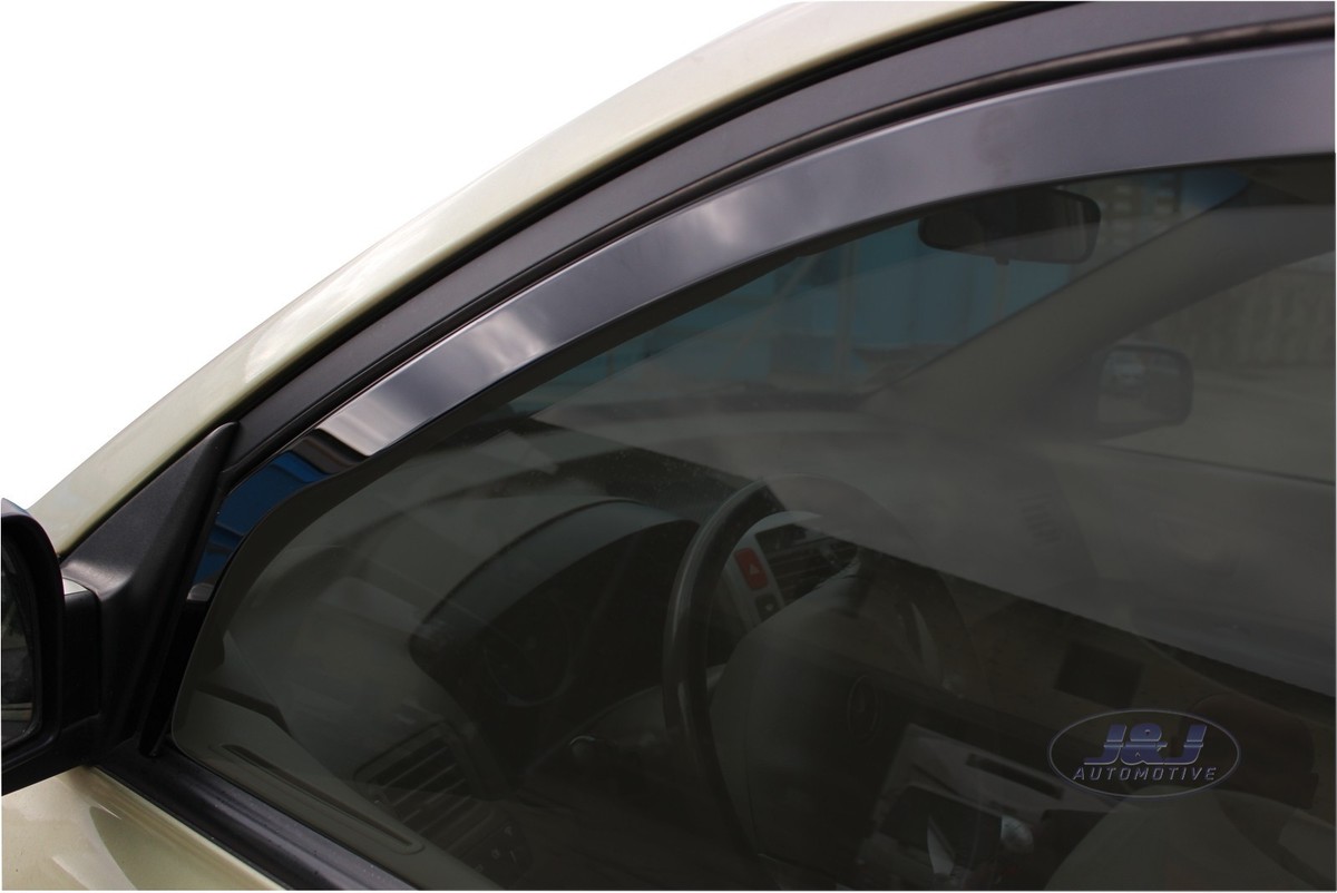 Deflettori D'Aria Per Kia Niro 2016-2022 - Set 4 Pezzi Fumé - Foto 4