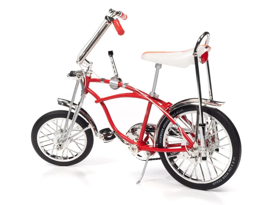 1:6 Schwinn "Stik Shift Sting Ray" Bicycle - Apple Krate (Red) - Auto World Bike - Image 2 of 4