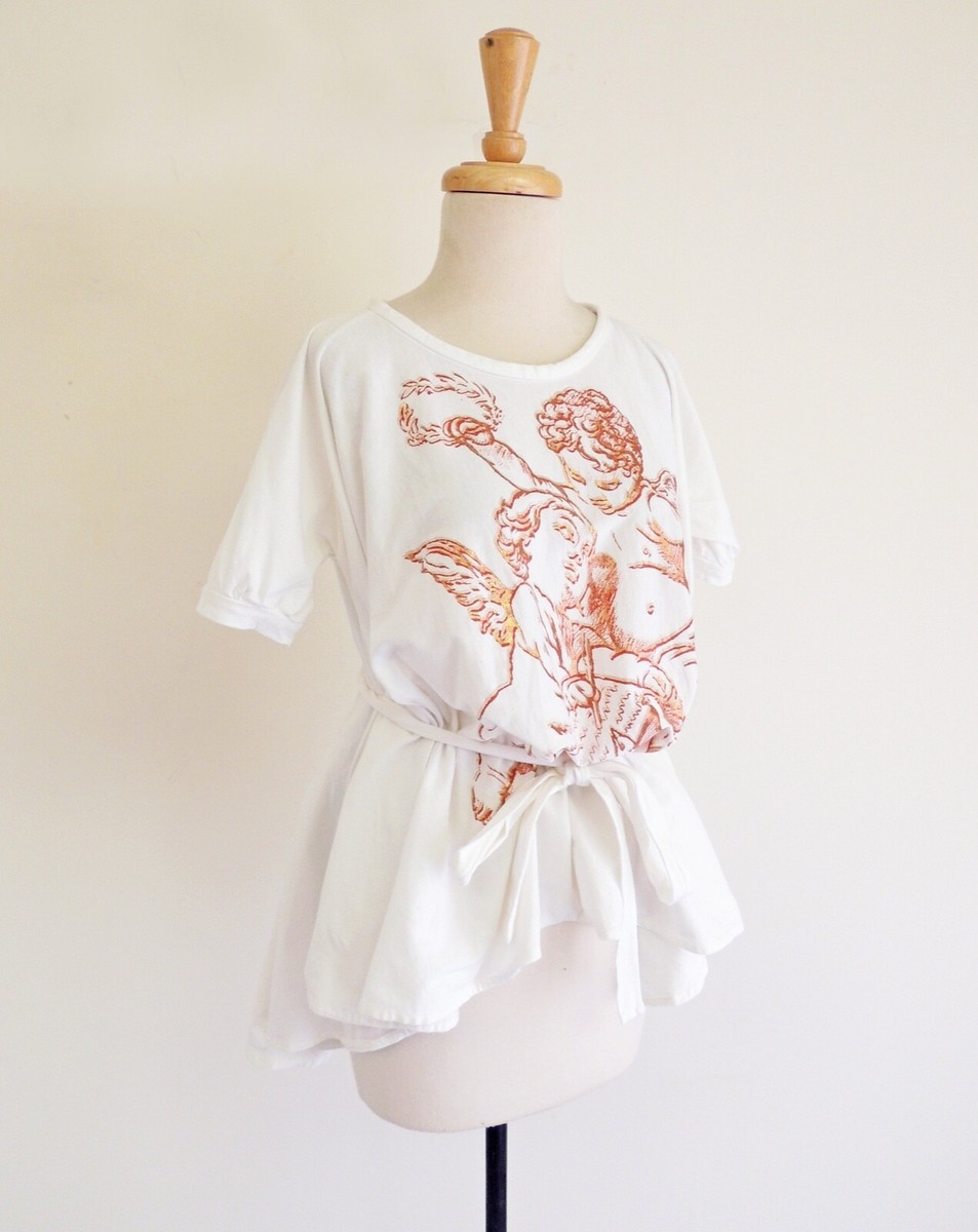 VIVIENNE WESTWOOD 1991 CUT AND SLASH Gold foiled printed