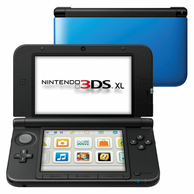 Nintendo XL Handheld System - Blue/Black for | eBay