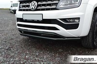 Doppel Frontspoiler Stange Passend FüR Volkswagen Amarok V6 2016-2023 StoßStange