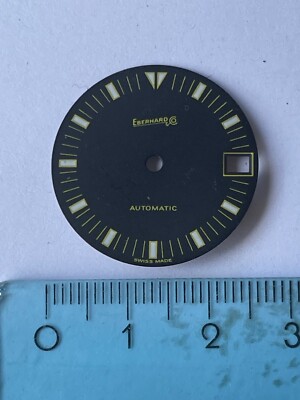 vintage Eberhard diver diving plongée dial cadran