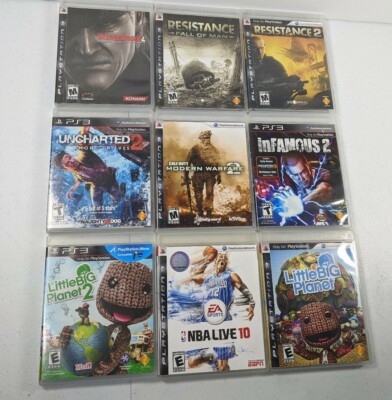 Sony PlayStation PS3 Mix Game Lot of 9 | eBay