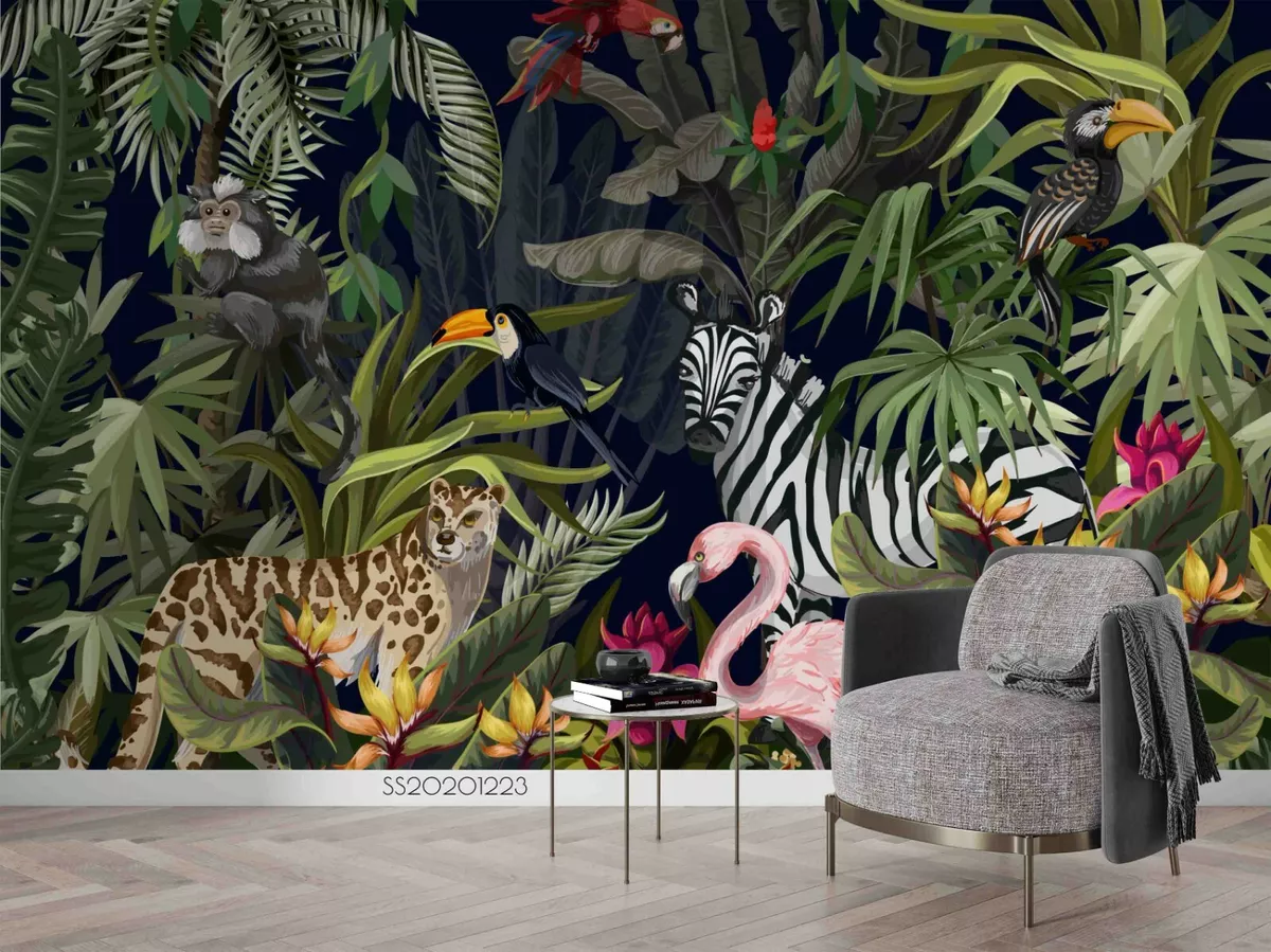 Top 84+ jungle peel and stick wallpaper super hot - in.cdgdbentre
