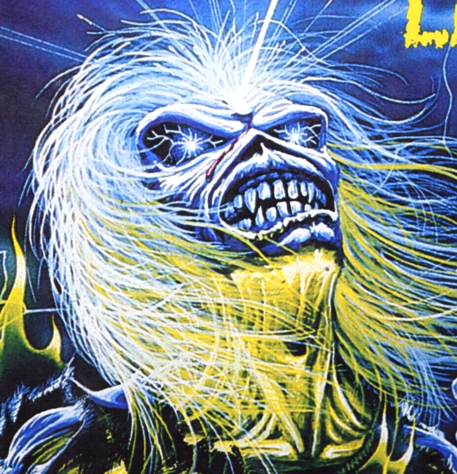 Iron Maiden Live After Death Capitol SABB12441 F1/F3/F2/F3 GF