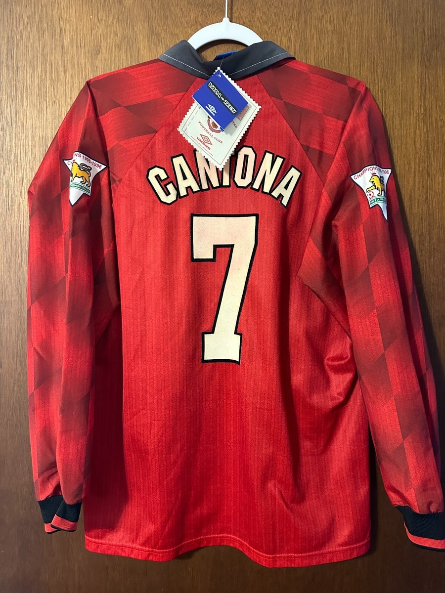 BNWT Original Manchester United 1996 1997 Long Sleeve #7