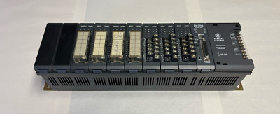 GE IC610CHS130A 10 Slot Rack w/ Power Supply DL350 D3-350 CPU (DE)