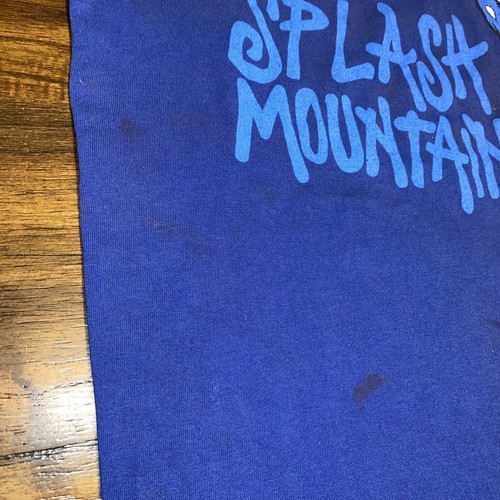 Vintage 90s I Survived Splash Mountain Disney T Shirt Disney World Ride - Picture 5 of 12