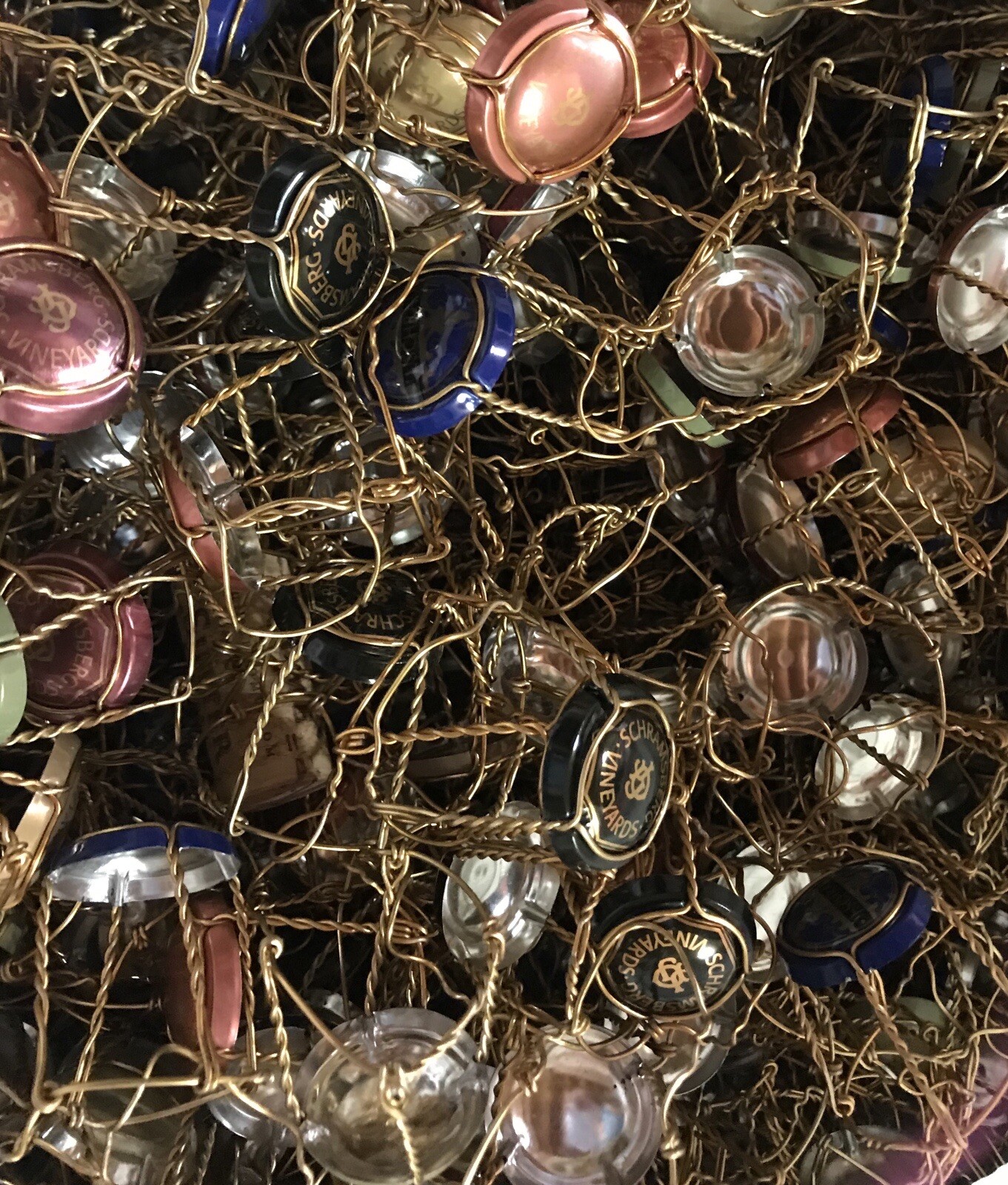 🍾Lot Of 100 Sparkling Wine Bottle Caps, Crowns🥂Schramsberg Wire Champagne eBay