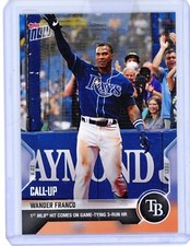 2021 Topps Now Wander Franco #402 Tampa Bay Rays - Rookie Year