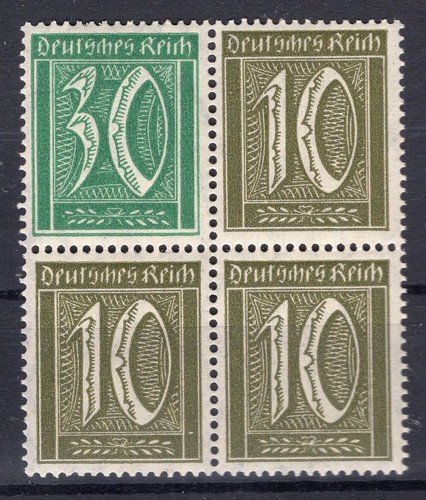 DR-ZusDr. W19 Come FOUR BLOCK UNIT ** MNH MINT (81441